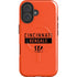 NFL Cincinnati Bengals Orange Performance Series iPhone 16 Plus Magsafe Impact Case